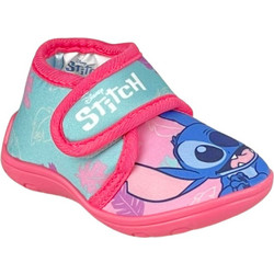 Υφαντίδης Lilo & Stitch Χειμερινές Παιδικές Παντόφλες Μποτάκια για Κορίτσι Γαλάζιες Φούξια 807396