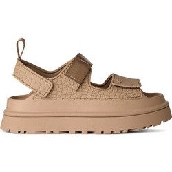 UGG GoldenGlow Δερμάτινα Αθλητικά Γυναικεία Σανδάλια Μπεζ 1175311-MDSD