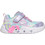 Skechers Παιδικά Sneakers με Φωτάκια Λιλά Γαλάζια 303064N-LVMT