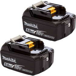 Makita 197288-2 Σετ 2 Μπαταριών Εργαλείων Λιθίου 18V 5Ah BL1850B