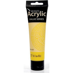 Phoenix 227 Yellow Mid Ακρυλικό Χρώμα Ζωγραφικής 100ml