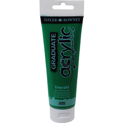 Daler-Rowney Graduate 335 Emerald Ακρυλικό Χρώμα Ζωγραφικής 120ml
