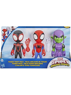 Hasbro Marvel Spidey & His Amazing Friends Power Thwip Pack Σετ Φιγούρες Δράσης για 3+ Ετών