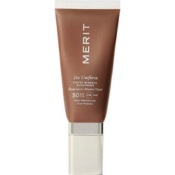 MERIT The Uniform 04 Αντηλιακή Κρέμα Προσώπου με Χρώμα SPF50+ 50ml
