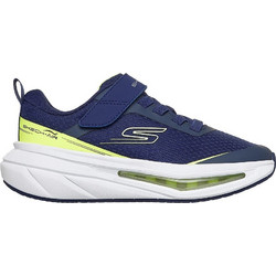 Skechers Air Flight Παιδικά Sneakers Navy Μπλε Lime 404095L-NVYL