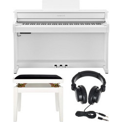 Yamaha CLP-835 Set Ηλεκτρικό Πιάνο Όρθιο με 88 Βαρυκεντρισμένα Πλήκτρα White