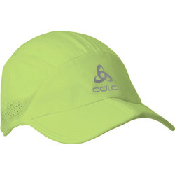 Odlo Ανδρικό Καπέλο Jockey Υφασμάτινο Lime 798730-48800