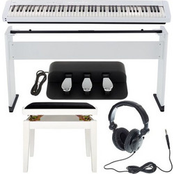 Casio PX-S1100 Deluxe Bundle Ηλεκτρικό Πιάνο Stage με 88 Βαρυκεντρισμένα Πλήκτρα White