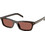 Prada PR05S 27I20W Ανδρικά Γυαλιά Ηλίου Τετράγωνα Κοκάλινα Μαύρα με Καφέ Φακό