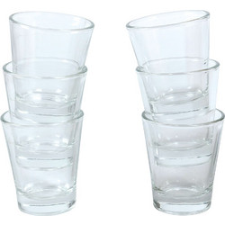 Galileo Σετ Σφηνοπότηρα Γυάλινα Espressino 90ml 6τμχ 8056159106447