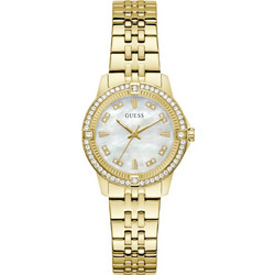 Guess Colette Γυναικείο Ρολόι με Χρυσό Μεταλλικό Μπρασελέ GW1027L2