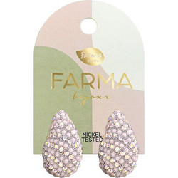 Farma Bijoux Γυναικεία Σκουλαρίκια Κρεμαστά από Ορείχαλκο BEWOW11