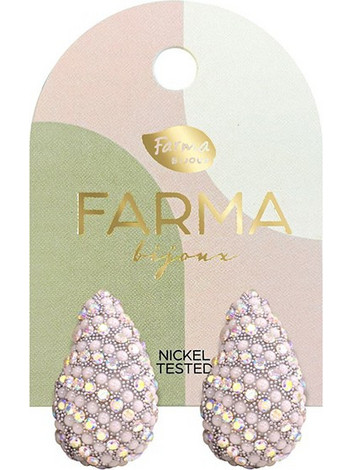 Farma Bijoux Γυναικεία Σκουλαρίκια Κρεμαστά από Ορείχαλκο BEWOW11