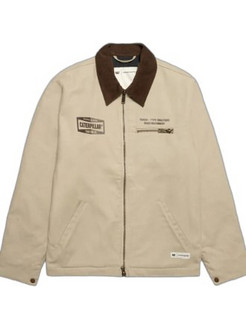 CAT Ανδρικό Μπουφάν Softshell Μπεζ 6040124-14-6408