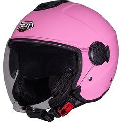 Pilot Helmets Fly SV Baby Pink Κράνος Μηχανής Jet 1300gr