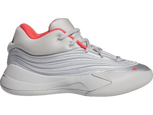 Adidas Dame X Παιδικά Αθλητικά Παπούτσια για Μπάσκετ Ασημί KJ7094