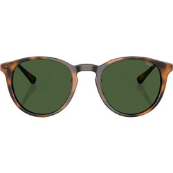 Polo Ralph Lauren PH4239U 500371 Ανδρικά Γυαλιά Ηλίου Οβάλ Κοκάλινα Καφέ με Πράσινο Φακό