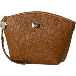 Fragola PC018F Γυναικείο Νεσεσέρ με Θήκες 25x8x17cm Καφέ