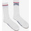Converse Club Ανδρικές Κάλτσες Ψηλές με Σχέδια Λευκές 2Pack E1237W