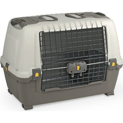 MPS Skudo 90 Κλουβί Μεταφοράς Σκύλου 88x52x62cm Γκρι
