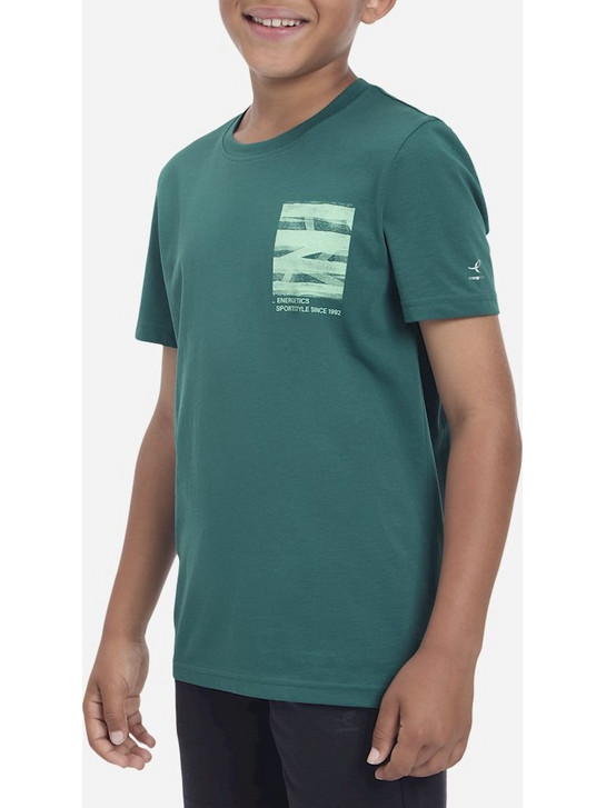 Energetics Παιδικό T-Shirt Κοντομάνικο Χακί 434538-901-628
