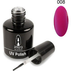 Amora 008 Pink Passion Ημιμόνιμο Βερνίκι Νυχιών 10ml