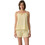 Minerva Babydoll Καλοκαιρινό Βαμβακερό Κίτρινο 90-53219-362