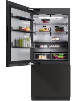 Miele KFMC3844L Εντοιχιζόμενος Ψυγειοκαταψύκτης 579lt No Frost Υ212.3xΠ89.5xΒ60.8cm Μαύρος