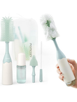 Momcozy Σετ Βούρτσες Καθαρισμού Μπιμπερό Πράσινο Mint 4τμχ LS002-GE00NB-A