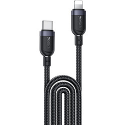 Yesido CA193 Braided USB-C to Lightning Cable 27W 3m Black