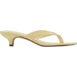 Steve Madden Γυναικεία Πέδιλα Κίτρινα με Λεπτό Χαμηλό Τακούνι 11004731