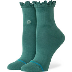 Stance Ruffle Icon Γυναικείες Κάλτσες Κοντές Κυπαρισσί W345BD25RU-TEA