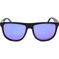 Carrera CA8059/S D51 Ανδρικά Γυαλιά Ηλίου Τετράγωνα Κοκάλινα Μαύρα με Μωβ Φακό