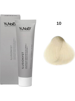 Yunsey Ilusionyst 10 Κατάξανθο Μόνιμη Βαφή Μαλλιών 60ml