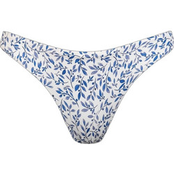 Rock Club Bikini Slip Floral Λευκό Μπλε BP-3421
