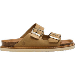 Genuins Hawaii Γυναικεία Σανδάλια Suede Ανατομικά Ταμπά