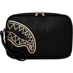 Sprayground That Gold Drap Νεσεσέρ Αδιάβροχο με Θήκες 25x20x8cm Μαύρο