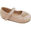 Zak Shoes Παιδικές Μπαλαρίνες Δερματίνη με Σκρατς Nude SD12317