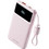 Vention XGYP0-40 Power Bank 20000mAh 22.5W με Θύρα USB-A & Θύρα USB-C Power Delivery Pink