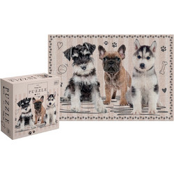 Puzzle interDRUK Puppy Sign 2 250 Κομμάτια