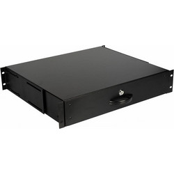 Equip EZD-2-B Συρτάρι για Καμπίνες Rack Μεταλλικό 2U 19" 400x485x85mm