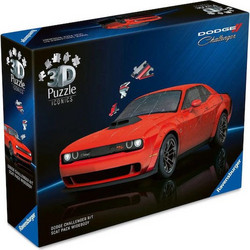 Puzzle Ravensburger Dodge Challenger R/T 3D 108 Κομμάτια