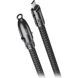 XO NB-Q289B Braided USB-C to USB-C 0.2m Black