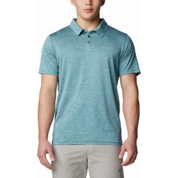 Columbia Hike Ανδρική Αθλητική Μπλούζα Polo Τιρκουάζ 1990401-433