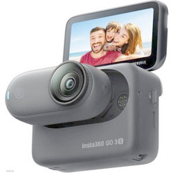 Insta360 Go 3S Motorcycle In-Helmet Pov Bundle 128GB Action Camera 4K Ultra HD 360° Υποβρύχια με WiFi και Οθόνη 2.2" Μαύρη