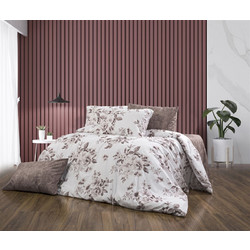 Dimcol Σετ Σεντόνια Υπέρδιπλα 240x270 Βερονίκη 488 White Mocha