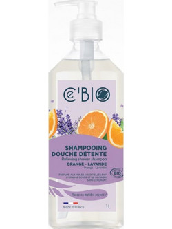 Laboratoire Gravier CE'BIO Orange & Lavande Φυτικό Σαμπουάν & Αφρόλουτρο για Επανόρθωση 1lt