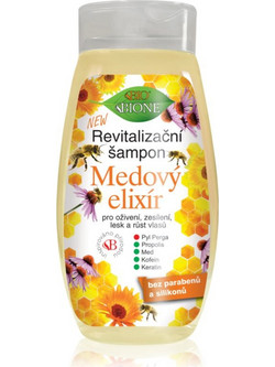 Bione Cosmetics Honey Elixir Σαμπουάν για Επανόρθωση 260ml