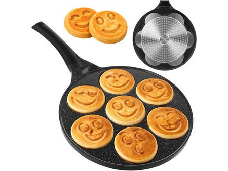 Ruhhy Τηγάνι Pancakes Αλουμινίου Αντικολλητικό Κεραμική Επίστρωση 26.5cm 27273