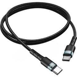 Hoco SU99 Max Braided USB-C to USB-C 60W 2m Black